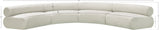 Bale Modular Sofa - Luxurious Cream Chenille Design for Ultimate Comfort and Contemporary Style