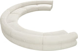 Bale Modular Sofa - Luxurious Cream Chenille Upholstery with Unique Texture for Ultimate Comfort
