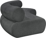 Bale Modular Sofa: Luxurious Cream Chenille Upholstery with Chic Cross-Hatched Design for Comfort