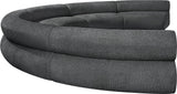 Bale Modular Sofa - Luxurious Cream Chenille Upholstered Design for Ultimate Comfort & Style