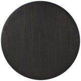 Leandro 60-inch Round Dining Table - Burnished Black