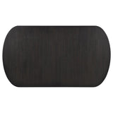 Leandro 78-inch Extension Dining Room Table - Burnished Black