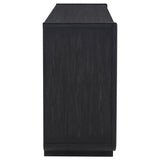 Leandro 2-drawer Dining Sideboard Server - Burnished Black
