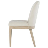 Solano Upholstered Dining Side - Chair Beige (Set of 2)