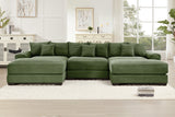 DESEO 130" 3-Seater with 2 Ottomans