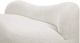 Flair Contemporary Bench with Curved Back - Elegant Seating Solution for Modern Home Decor