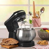 5.5QT 6-Speed Stand Mixer with Stainless Bowl