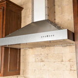 ZLINE 36" Designer Series Stainless Island Range Hood, KB2i-4SSXS-36