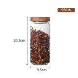 Glass Kitchen Storage Jar Food Container