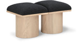 Pavilion - 2 Piece Modular Bench With Natural Base