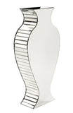Rounded Mirrored Vase - Tall
