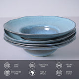 DEEP RIM PLATE STONEWARE Ø 11.02x2.56" BREEZE