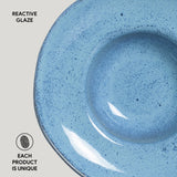 DEEP RIM PLATE STONEWARE Ø 11.02x2.56" BREEZE