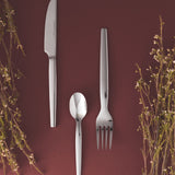 BergHOFF Essentials 12Pc Stainless Steel Flatware Set, Dinner Knives, Quadro, 8.25"