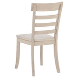 Orrison 5-Piece Oval 62-Inch Extension Leaf Dining Set Linen