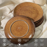 DINNER PLATE ORGANIC STONEWARE Ø 10.43" DIJON