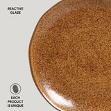 DINNER PLATE ORGANIC STONEWARE Ø 10.43" DIJON