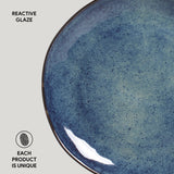 DINNER PLATE ORGANIC STONEWARE Ø 10.43" DENIM