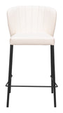Linz Counter Stool (Set of 2) Cream