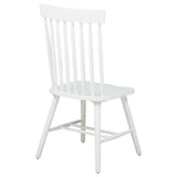 Andrews Windsor Spindle Back Dining Side Chair - White (Set of 2)