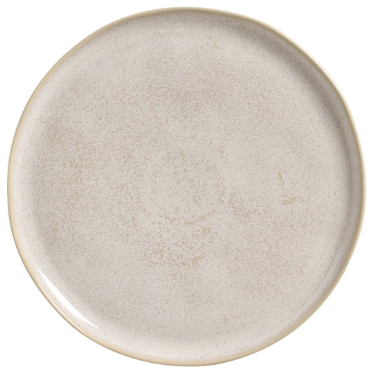 DINNER PLATE BIO STONEWARE Ø 11.42" LATTE