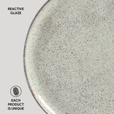 DINNER PLATE BIO STONEWARE Ø 11.42" PISTACHE