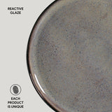 DINNER PLATE BIO STONEWARE Ø 11.42" TOURMALINE