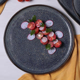 DINNER PLATE BIO STONEWARE Ø 10.83" TITANIUM