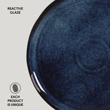 DINNER PLATE BIO STONEWARE Ø 11.42" DENIM