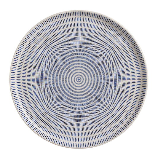 DINNER PLATE BIO STONEWARE Ø 10.83" MAYA