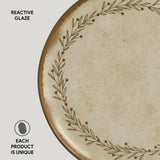 DINNER PLATE BIO STONEWARE Ø 10.83" NATIVA