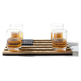 2nd Amendment American Flag Whiskey Glasses, Set of 4