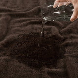 Antibacterial Spa-Like 8-Piece Bathroom Towel Set, Brown
