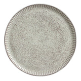 LINHAS DINNER PLATE STONEWARE Ø 10.83" PISTACHE