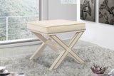 Nixon Velvet Upholstered Stool