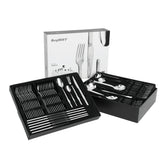 BergHOFF Essentials 72Pc 18/10 Stainless Steel Flatware Set, Essence