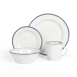 Martha Stewart Cliffield 16-Piece Porcelain Dinnerware Set