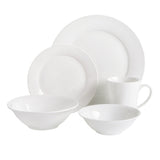 Gibson Home Everyday Round 40-Piece Expanded Fine Ceramic Dinnerware Set