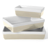 Martha Stewart 3-Piece Oven to Table Stoneware Baker Set