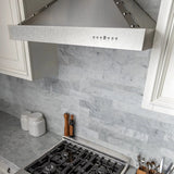 ZLINE 36" Designer Series Stainless Island Range Hood, KB2i-4SSXS-36