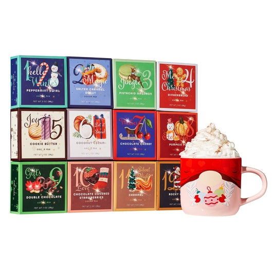 Kiri & Sons 12 Days of Christmas Hot Chocolate Gift Set