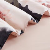 7-Piece Modern Farmhouse Comforter Set, Blush