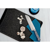 Superior 7 inch Santoku Knife - Gray