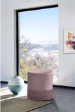 Teddy Velvet Upholstered Stool