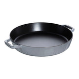 STAUB Cast Iron 13-inch Double Handle Fry Pan