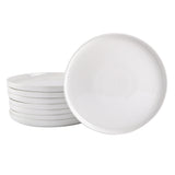 Gibson Home Oslo 8-Piece Porcelain 10.5" Dinner Plate Set