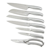 BergHOFF DiNA Frame 8pc Stainless Steel Knife Block Set