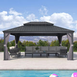The Privacy Curtain for Hardtop Gazebo