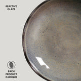 SOUP PLATE BIO STONEWARE Ø 8.86" TOURMALINE