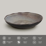SOUP PLATE BIO STONEWARE Ø 9.84" TOURMALINE